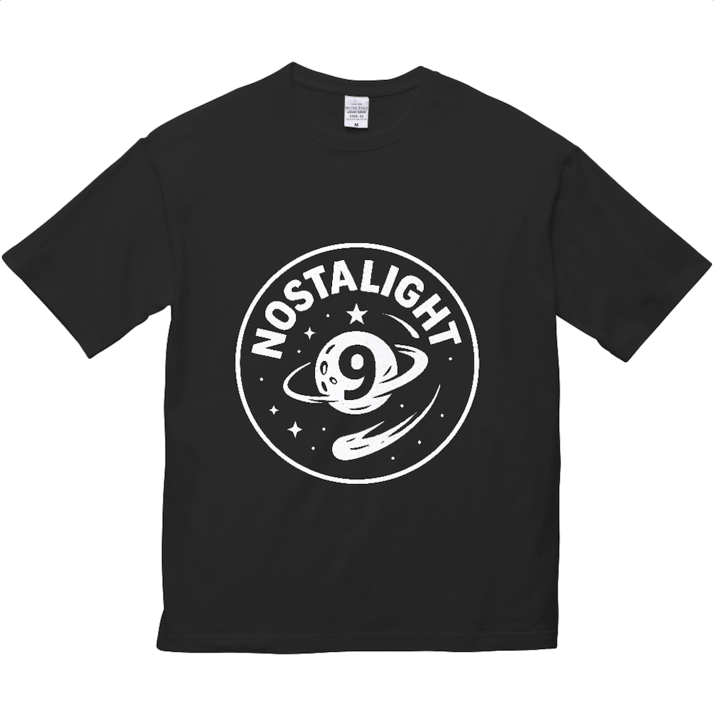 Nostalight9 Logo Tee Black