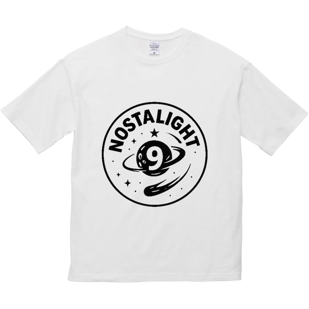 Nostalight9 Logo Tee White